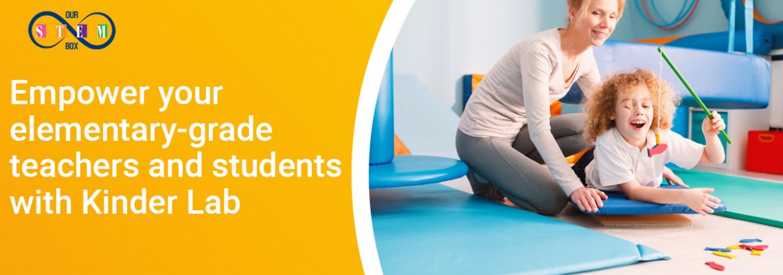 Empower your elementary-grade teachers and students with Kinder Lab